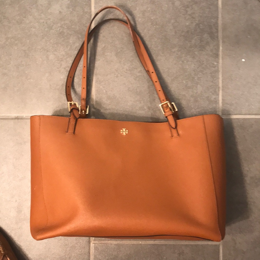 Tory Burch York Camel Tote Bag